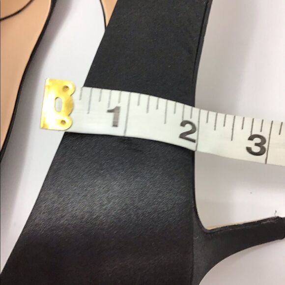 Paradox London Pink Prunella Crystal Embellished Pointed Peep Toe Heels - Picture 12 of 14